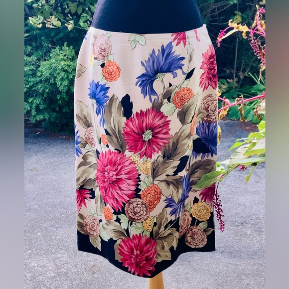 Talbots silk wool skirt - Picture 6 of 9